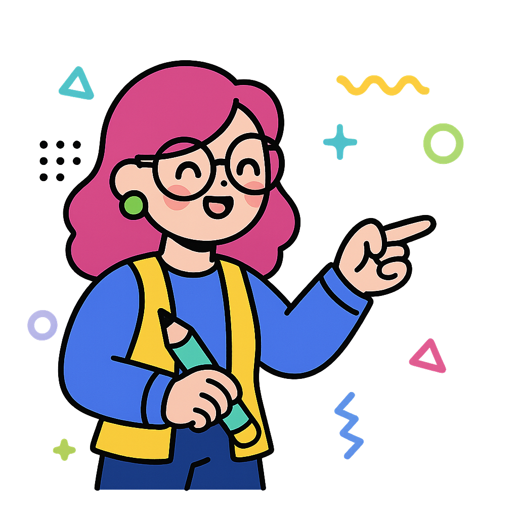 Illustration of Designer showing product benefits